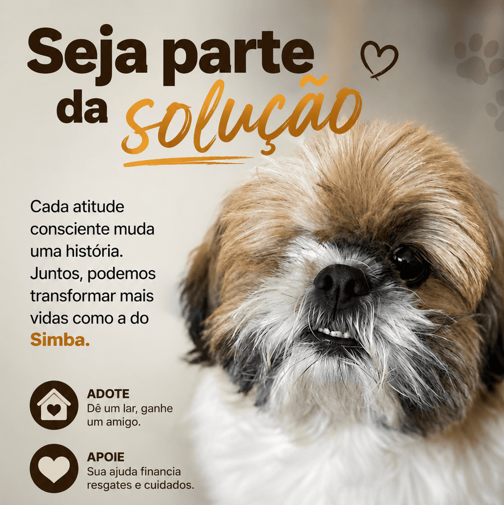 Seja Parte da Solução!